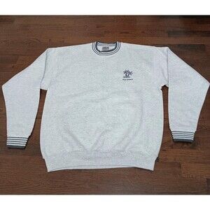Vintage Palm Springs Sweatshirt Mens Large Oneita Embroidered Gray Made In USA
